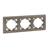 Валенсия Рамка 3-местная кашемир | код EWM-G-303-40 | EKF