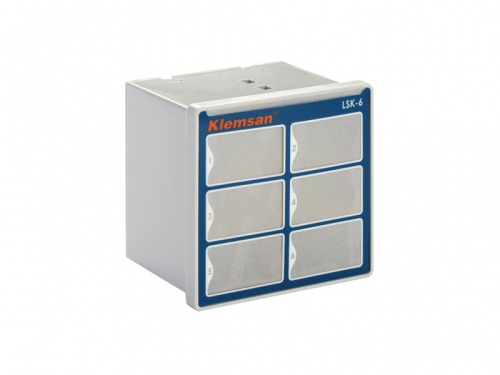 583 063, LED Сигнализатор шестиканальный LSK 6, 110V | код 0.0.0.5.83063 | KLEMSAN