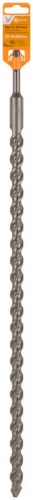 Бур по бетону , Profi Plus - двойная спираль, три пылеотводящие кромки, 20X600 мм | код 49-20600 | FIT фото 3 Бур по бетону , Profi Plus - двойная спираль, три пылеотводящие кромки, 20X600 мм | код 49-20600 | FIT фото 3