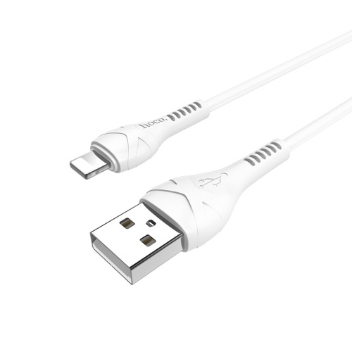 Кабель USB 2.0 hoco X37, AM/Lightning, белый, 1м | код 6931474710499 | Hoco