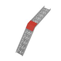 Крышка для угла вертикального внешн. 45град. осн.150 сталь 0.8мм "ПЛЮС" KVLplus45-150 КМ PL0905