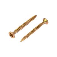 Саморез универсальный KRANZ 3х30, желтый цинк, короб (200 шт./уп.) | код KR-01-3311-013 | KRANZ