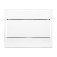 Бокс пластиковый ЩРН-П-12 IP41 белый (белая дв.) KRANZ | код KR-11-0313 | KRANZ