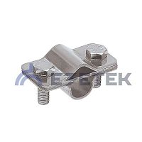 Зажим соединительный пруток — стержень 16 мм параллельный, оцинк. | код 90550 | ЕЗЕТЕК