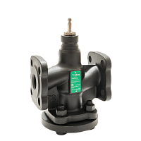 Клапан регулирующий 2-ход фланц PN16 DN32 15м?/ч -20…+130°С | код VGF032 | Systeme Electric