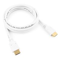 Кабель HDMI Cablexpert CC-HDMI4-W-6, 1.8м, v2.0, 19M/19M, белый, позол.разъемы, экран, пакет | код CC-HDMI4-W-6 | Cablexpert