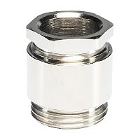 Кабельный ввод, M20x1,5, диапазон обслуживаемых кабелей 4-13 мм, IP54, латунь, тип покрытия: никель | код Z5.507.2221.0 | Wieland