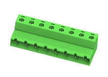 MC-PB7.62H08C Разъём штекерный MC, шаг 7.62мм,8 конт., зел., шт | код MC-PB7.62H08C | SUPU