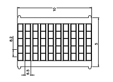TMB8.2-50/51...60 Маркировка клемм серии TU/TP/TC, сеч. 6-35мм2, шир. 8.2мм с нумерац. 51…60, шт | код TMB8.2-50/51...60 | SUPU