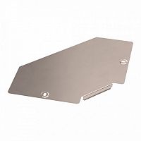 Крышка угла горизонтального 90 градусов Стандарт INOX (AISI 409) 200 Промрукав | код PR16.3578 | ПРОМРУКАВ