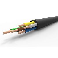 Кабель промышленный гибкий КГтп-ХЛ 5х2,5 мм кв, длина 10 метров, ГОСТ REXANT | код 01-8432-10 | REXANT