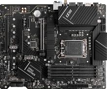 Материнская плата MSI PRO Z790-P WIFI Soc-1700 Intel Z790 4xDDR5 ATX AC`97 8ch(7.1) 2.5Gg RAID+HDMI+DP | код 1907564 | MSI