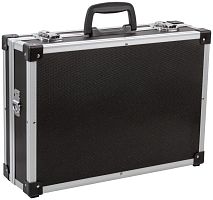 Ящик для инструмента алюминиевый (43X31X13 см) черный | код 65630 | FIT