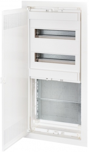 Щит металлопластик. ECG 56 COMBO2/2-I (24+4мод, 2ряд., 2м.п., перф.метал.двер.) | код 001100222 | ETI