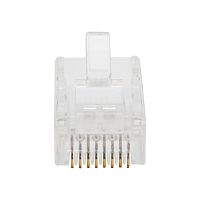 Rexant Разъем сетевой LAN на кабель, штекер 8Р8С (Rj-45) под обжим, категория 6, (10шт.) | код 06-0085-A10 | REXANT