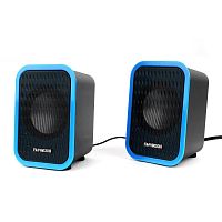 Акустическая система 2.0 Гарнизон GSP-110, синий/черный, 6 Вт, материал- пластик, USB - питание | код GSP-110 | Гарнизон