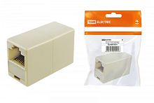 Компьютерный проходник (гнездо-гнездо) 8P8C, инд. упаковка TDM | код SQ1809-0019 | TDM