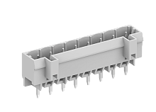 450754 Розетка на плату MCS вертик.припой, шаг 5.0мм, 4 конт., сер., шт | код 450754 | SUPU