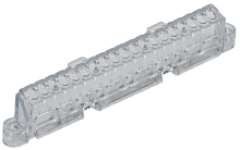 UNION Суппорт для шин в корп. (ширина 4 мод.) IEK | код UIC-KP00D-S-04 | IEK