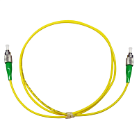Шнур оптический монтажный 9/125 FC/APC 1 метр (pigtail) | код Pt-FC/APC-1м | ИнфоТелеком