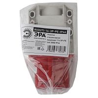 Розетка стационарная наружная 114 3Р+РЕ 16А 380В IP44 (10/60/960) R(OUT)-16-3P-PE-IP44 | код Б0032875 | ЭРА