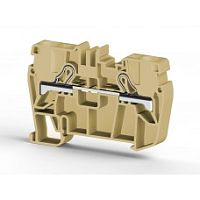 307 126, Клеммник пружинный быстрозажимной (Push in), 6 мм.кв. (белый), PYK6 | код 0.0.0.3.07126 | KLEMSAN