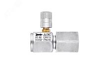 клапан запорный кнопочный аг-м 1/2'- 1/2' внутр.-внутр. нормально закрытый с накидной гайкой | код 41367 | РОСМА