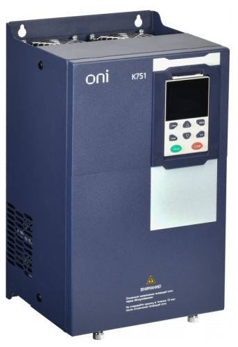 Преобразователь частоты K751 380В 3Ф 22-30кВт 45-60А ONI Запросите проектную скидку | код K751-33-2230TM | ONI