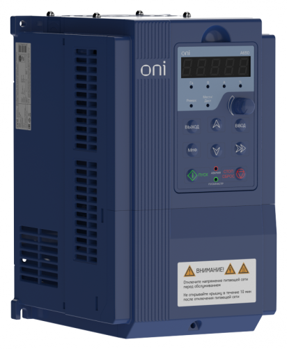 Преобразователь частоты A650 380В 3Ф 11кВт 25А M ONI | код A650-33E11TM | ONI Преобразователь частоты A650 380В 3Ф 11кВт 25А M ONI | код A650-33E11TM | ONI