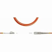 Патч-корд оптический LANMASTER, LSZH, симплексный, LC/PC-SC/PC, MM 50/125, 20 м | код LAN-LC-SC/OM2-20 | LANMASTER