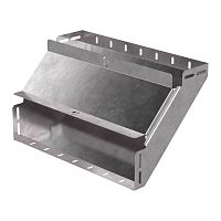 Угол вертикальный внутренний 90 градусов с крышкой Стандарт 400х100 Промрукав | код PR16.0603 | ПРОМРУКАВ