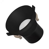 Светильник MS-VOLCANO-BUILT-R82-10W Day4000 (BK, 38 deg, 230V) (IP20 металл, 5 лет) | код 35444 | Arlight