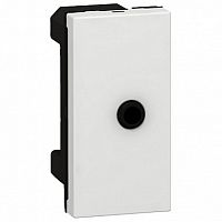 Аудио-розетка MOSAIC, белый | код. 078764 | Legrand