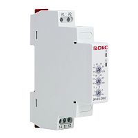Реле контроля напряжения однофазное, тип DRV, конфигурация контакта 1CO, 220В AC | код DRV-C-1-220AC | DKC