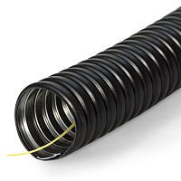 Металлорукав в ПВХ изоляции МРПИ-НГ-22 с/з (50м/уп) Строитель | код PR04.0111 | ПРОМРУКАВ