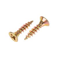 Саморез универсальный KRANZ 3х16, желтый цинк, короб (500 шт./уп.) | код KR-01-3311-010 | KRANZ