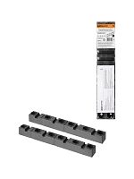 Изолятор шинный плоский ИШП 4П для шин 10 мм, длина 264 мм, межшинное расстояние 70 мм TDM | код SQ0807-0024 | TDM