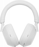 Гарнитура мониторные Sony WH-1000XM5 1.2м белый беспроводные bluetooth оголовье (WH-1000XM5/SC) | код 1915967 | SONY
