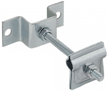 Дер.-заж. соед. пр. кр. 6-10мм оп. L=100мм оц. сталь HDZ IEK | код ZHC81-14-1-10-100 | IEK