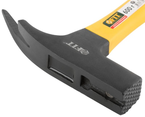 Молоток кровельщика, фиберглассовая усиленная ручка, Профи 600 гр. | код 44518 | FIT фото 4