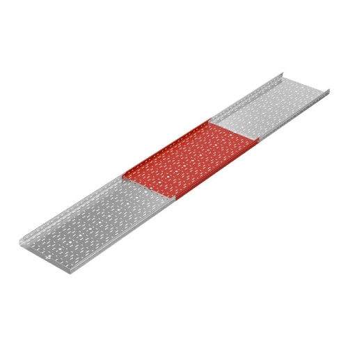 Лоток листовой перфорированный 500х50 L3000 сталь 1.5мм "БЫСТРЫЙ МОНТАЖ ПЛЮС" LPplus50-500-1.5-3000 оцинк. КМ PL0230 фото 3 Лоток листовой перфорированный 500х50 L3000 сталь 1.5мм "БЫСТРЫЙ МОНТАЖ ПЛЮС" LPplus50-500-1.5-3000 оцинк. КМ PL0230 фото 3