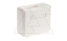 Розетка накладная 2хRJ45 UTP кат.5е, 2 порта, наружная установка, 60х69х26мм | код ST0FP21001BL | Toten