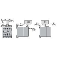 Адаптер соед. OptiStart K-MX-325 параллельный 4-пол. для мини-контакторов M | код 335880 | КЭАЗ