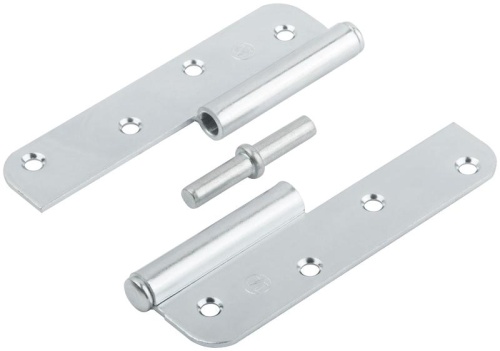 Петля накладная лев. "ПН" 130мм оцинк. 66394 фото 5 Петля накладная лев. "ПН" 130мм оцинк. 66394 фото 5