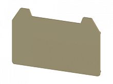 450 340, Концевой сегмент на клеммники AVK 4R-A (бежевый), NPP / AVK 4CC - CCA | код 0.0.0.4.50340 | KLEMSAN