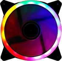 Вентилятор для корпуса Digma DFAN-FRGB3 RGB 120х120x25 черный 3-pin 4-pin (Molex) 23дБ Ret | код 1867510 | DIGMA