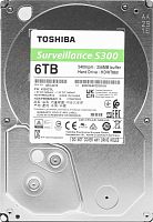 Жесткий диск Toshiba Original SATA-III 6TB HDWT860UZSVA Surveillance S300 (5400rpm) 256Mb 3.5 | код 1534462 | TOSHIBA