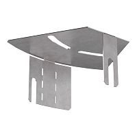 Крышка угла горизонтального изменяемого 0-45 градусов Стандарт 100 Промрукав | код PR16.1004 | ПРОМРУКАВ