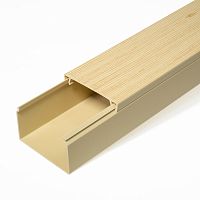 Кабель-канал сосна 2-й замок в п/э 60х40 мм (18 м/уп) Промрукав | код PR03.0187 | ПРОМРУКАВ