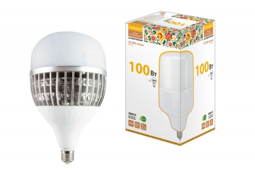 Лампа светодиодная T-100 Вт-230 В-4000 К–E27 (150x253 мм) НАРОДНАЯ | код SQ0340-1587 | TDM НАРОДНЫЙ Лампа светодиодная T-100 Вт-230 В-4000 К–E27 (150x253 мм) НАРОДНАЯ | код SQ0340-1587 | TDM НАРОДНЫЙ